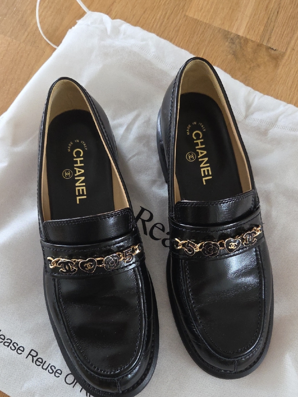CHANEL Charm Chain Loafer